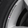 4pcs Car Wheel Hub Stickers Auto Tire Rim Decorative Accessories For BMW 1 3 5 7 Series M Performance M M3 M5 X1 X2 X3 X4 X5 TKJLP1