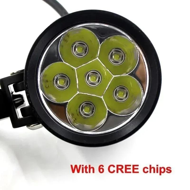 1pcs Motorcycle Light L6X Motorcycle LED Headlight Waterproof 6LED Driving Spotlight Front Fog Light Auto Parts 2026 New