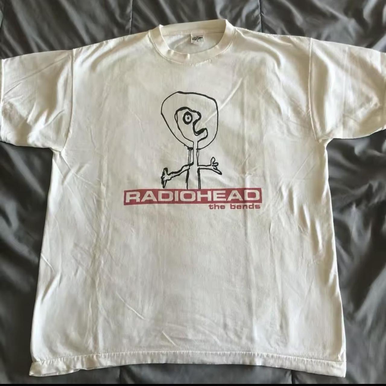 Radiohead Vintage T-Shirt New Unworn Graphic Tee Indie Rock Band S-5XL Unisex T-Shirt L