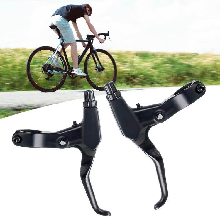 1 Pair Bike Brake Lever Handles Universal V-Brake Handlebar Bike Brake Handle