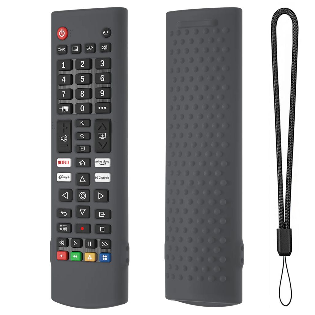 Capa de Silicone Protetora Compatível com LG AKB75375604 AKB75095302 AKB73715601 para Capa de Controle Remoto de Smart TV da Série LG AKB
