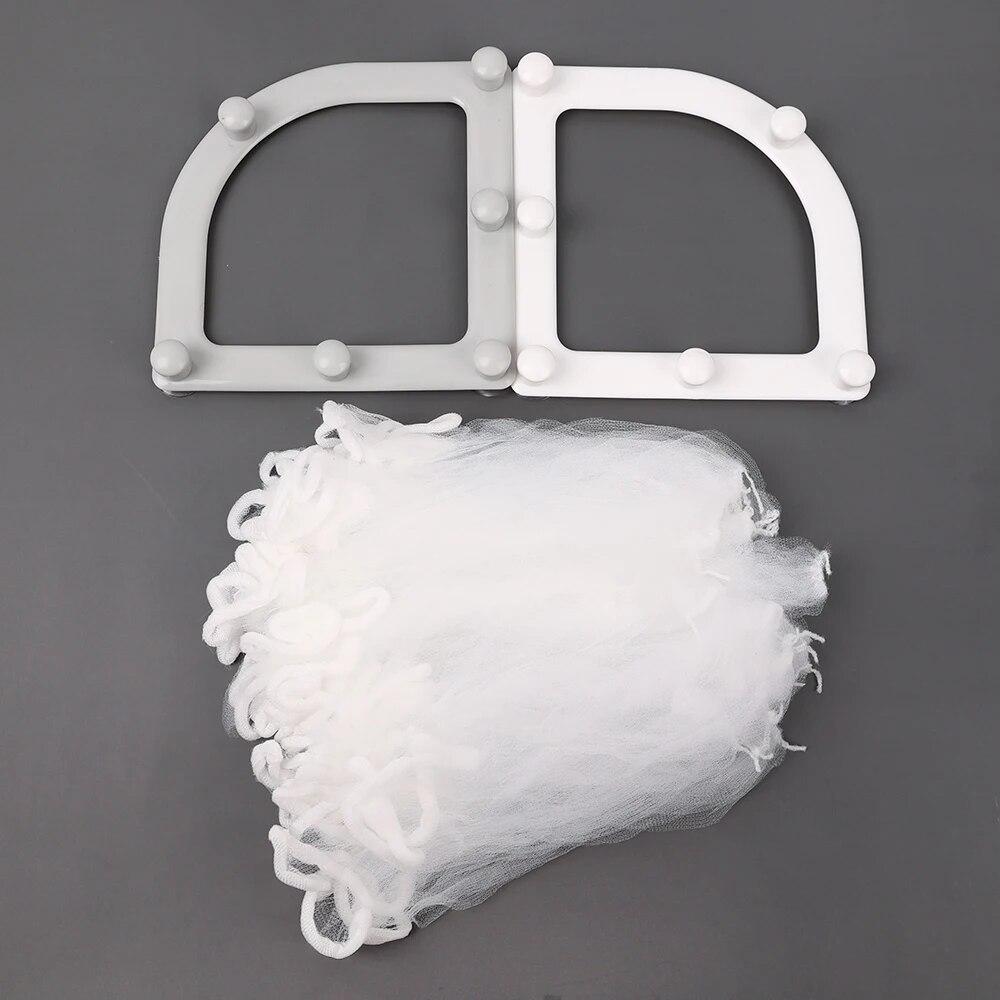 Triangle Rack Drainage Filter Garbage Bag Set Disposable Trash Strainer Mesh Bag Kitchen Sink Waste Drain Filter Bag