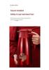 304 Stainless Steel Red Wedding Thermos Flask Pair