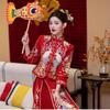 Special Clearance: 2025 Bride's Toasting Dress Set - Chinese Wedding Style