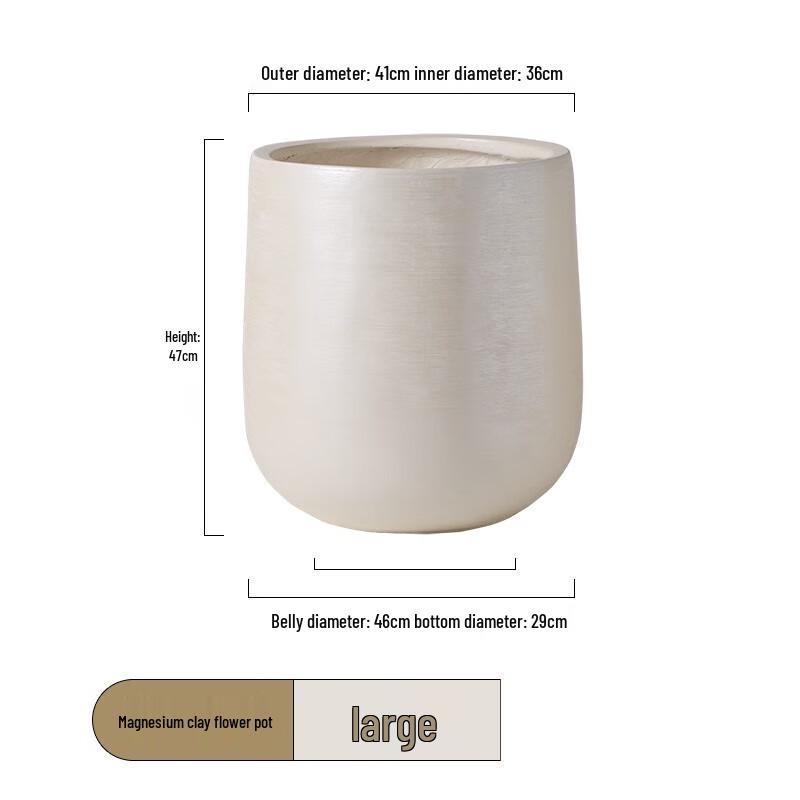 

Magnesium Cement Decorative Planter