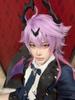 NOKIJP Durin Wig Genshin Impact Cosplay Heat-Resistant Wig Silky Smooth Easy To Style Genshin Impact Durin Dragonoid
