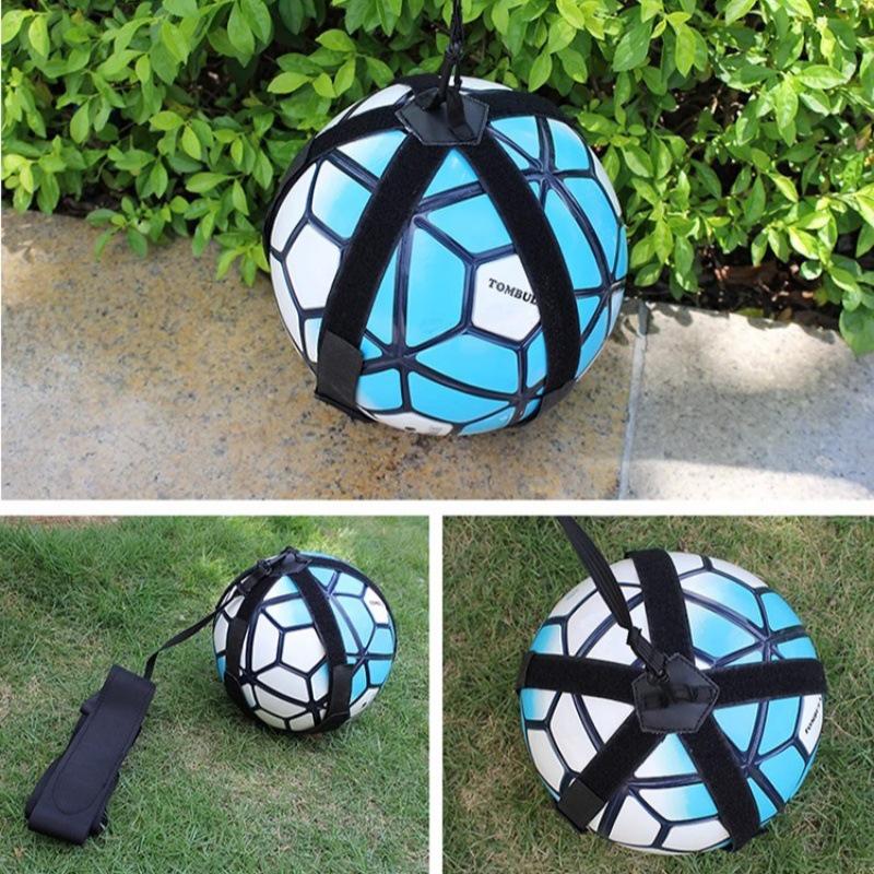 Football Juggling Strap: Training Ball for Primary & Secondary School Children, Rebound & Control Aid for Kicking Practice