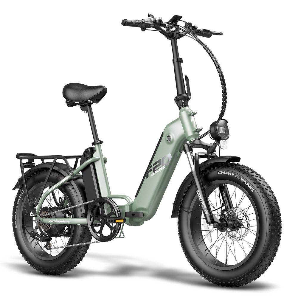 Electric Bicycle All Terrain Fafrees FF20 Polar 500W Motor 20" Fat Tire Adult Electric Bike 48V 26.8AH Shimano 7 Speed Max Load 150Kg