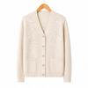 Hodo Women's Floral V-Neck Knit Cardigan