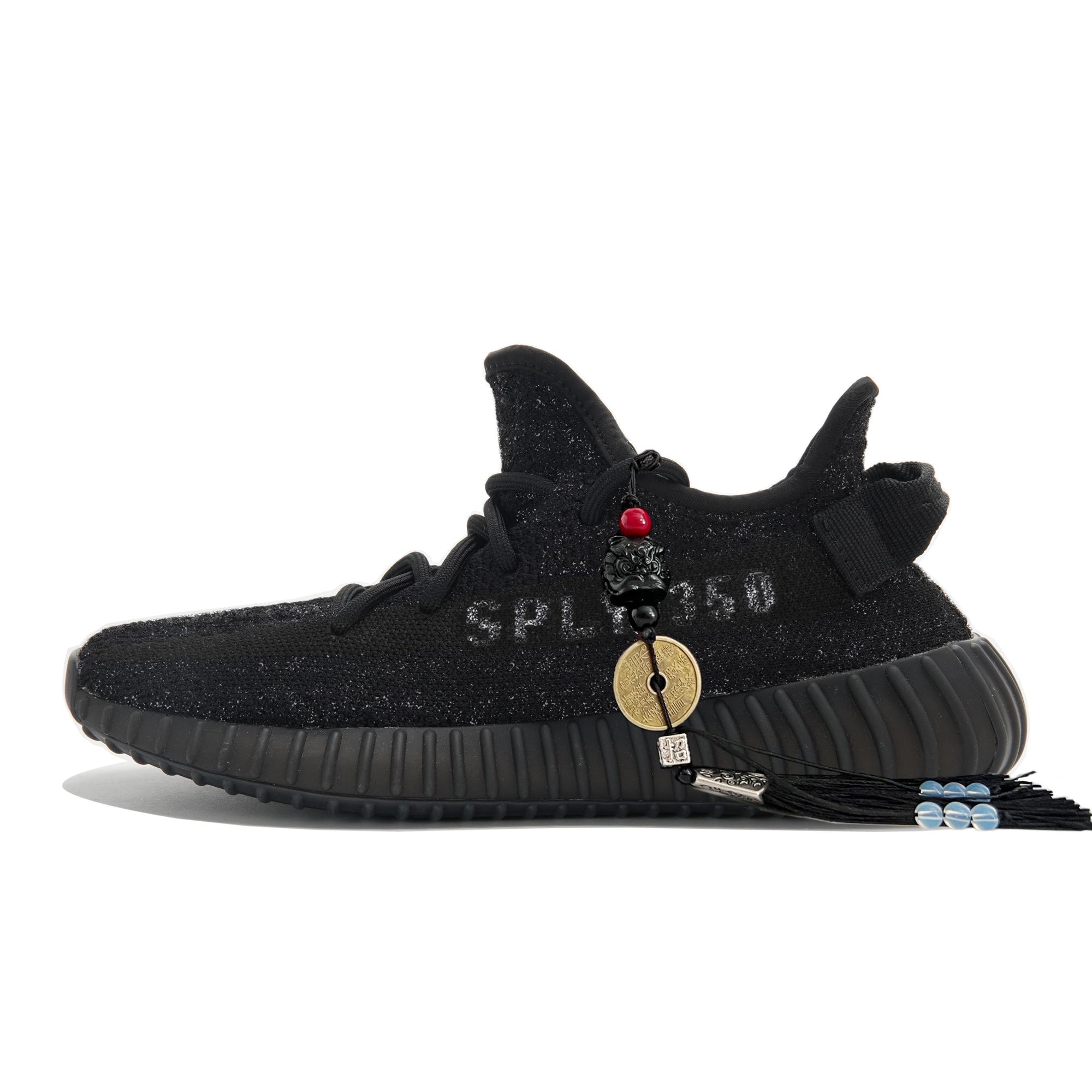 

Adidas Originals Yeezy Boost 350 V2 Abrasion Resistant Low top Casual Shoes Unisex Black CP9652-2020(Team-) 36