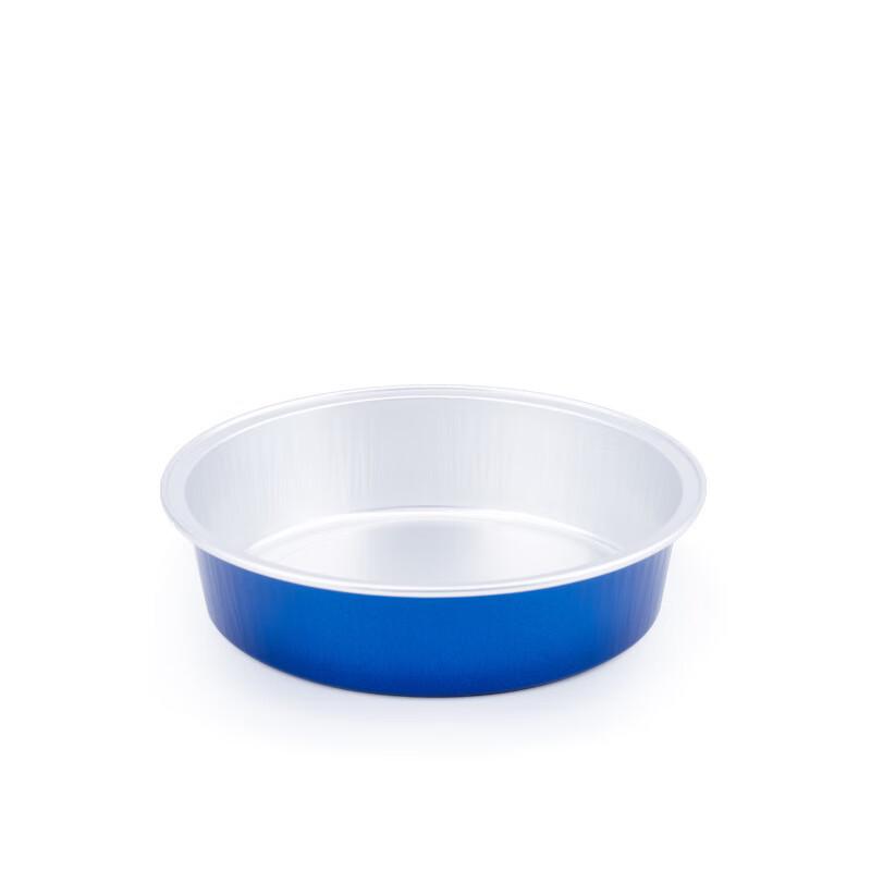 DYMAYKI Round Aluminum Foil Baking Box for Basque Cheesecake