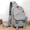 Cross-border Men's Multifunctional Chest Bag - Large Capacity Travel Backpack and Crossbody Shoulder Bag