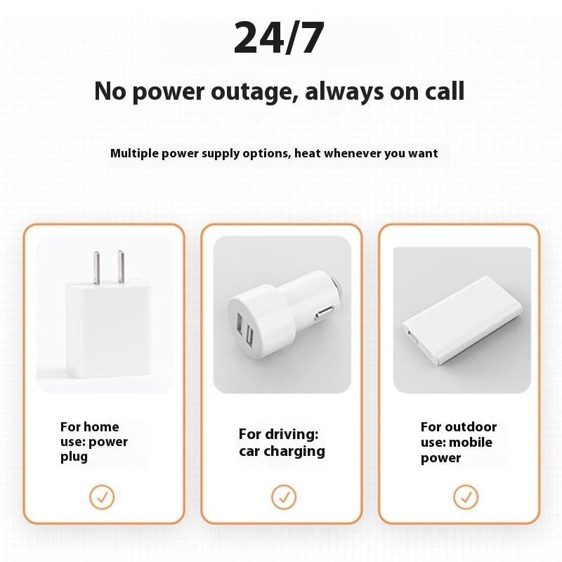 Baby soaking milk out portable milk thermostat USB heating thermostat milk regulator bottle insulation cover