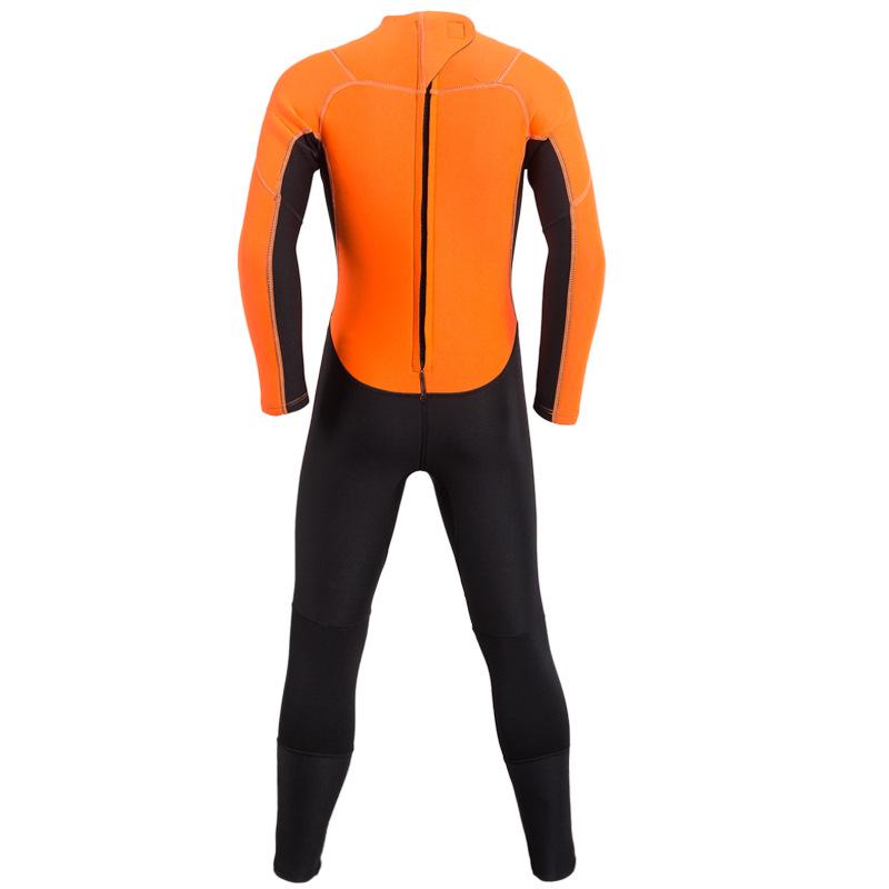 Kids' Sun Protection Long Sleeve One-Piece Swimsuit for Girls & Boys - Quick-Drying Diving Suit