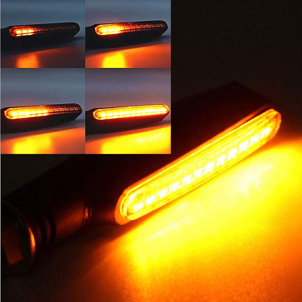 Discover Winds Bike Flowing LED Sequential Turn Signals 4 LED Relay Set