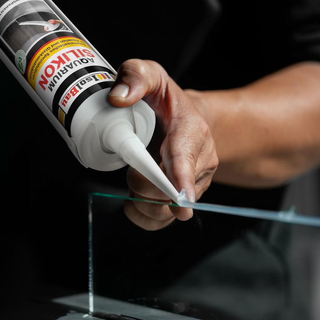 IsolBau Black Aquarium Silicone 1 x 300ml
