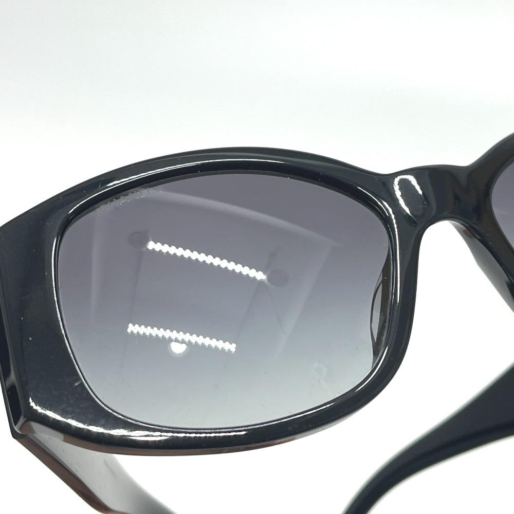 Chanel OCH5450-A Embroidered CC Mark Eyewear Sunglasses Plastic Black
