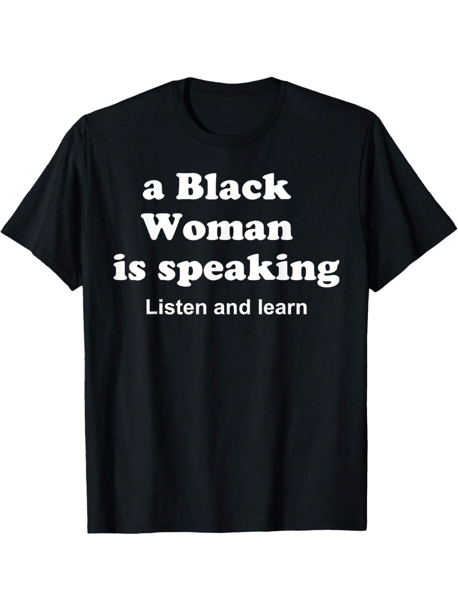 A Is Speaking Listen And Learn Funny T-Shirt S разноцветный
