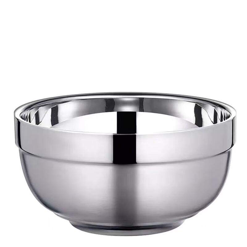 NHZHIW Double-Wall Insulated Stainless Steel Rice Bowl