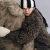 AWESOME NEEDS HANDICRAFT KNIT BOLD HAT_BLACK