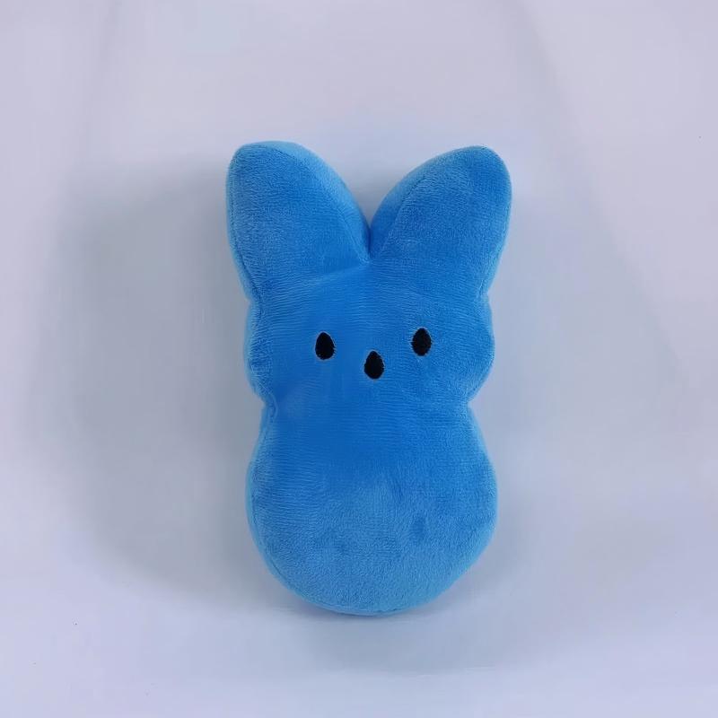 Peeps Plush Bunny Rabbit Peep Easter Toys Goodie Bag Fillers Carnival Prizes Assortment Kids Egg Filter Party Favors Cuddly Stuffed Fluffy Huggable