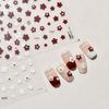 Tomoni Crystal Diamond Children's Nail Stickers - Mixed Style Small Flower Design