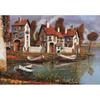 [Art Puzzle] 1000 Piece Italian Village Landscape Jigsaw Puzzle ART4232