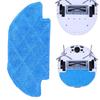 Pack of 5 Cleaning Cloths Mop Attachments Mopping Cloth Replacement Pad Cotton Texture Suitable for ZK901 Robot Vacuum