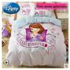 Girls' Frozen Princess Cartoon Cotton Bedding Set - 3 Pieces