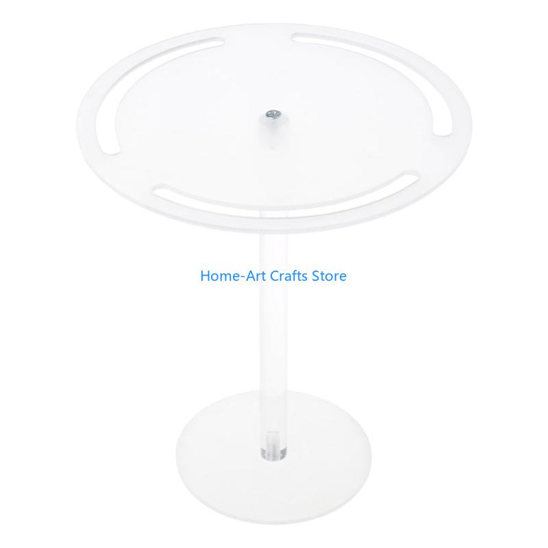 Y3NA Round Acrylic Glasses Display Stand for Sunglasses and Reading Glasses