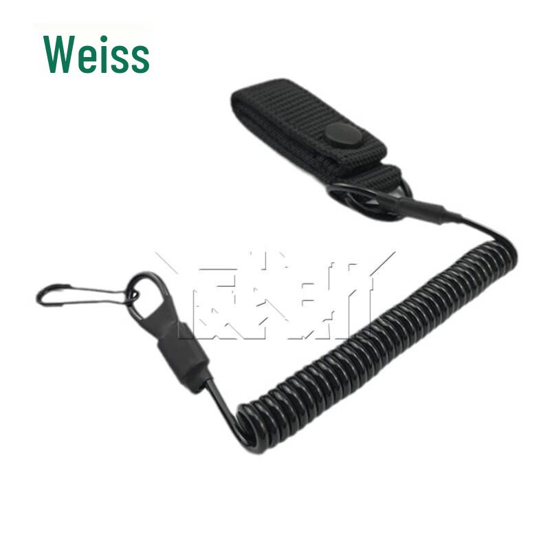 Weisi MOLLE Retractable Anti-Loss Tactical Lanyard