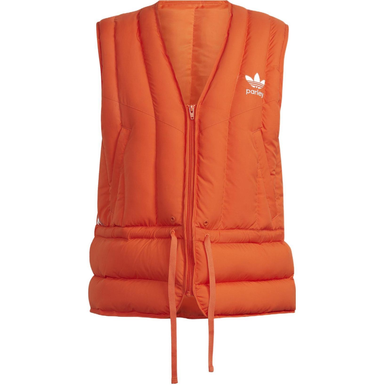 adidas Adicolor Parley Vest (Gender Neutral) Orange Men s HM6750 M