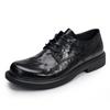 Herrenschuhe Leder Frühling Mode Atmungsaktiv Businessschuhe Flache Sohle Runde Spitze Lässige Lederschuhe Weiches Leder Vielseitige Schuhe Herren