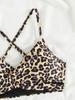 2025 Leopard Print Sexy Bikini Set for Women - European and American Style Swimsuit