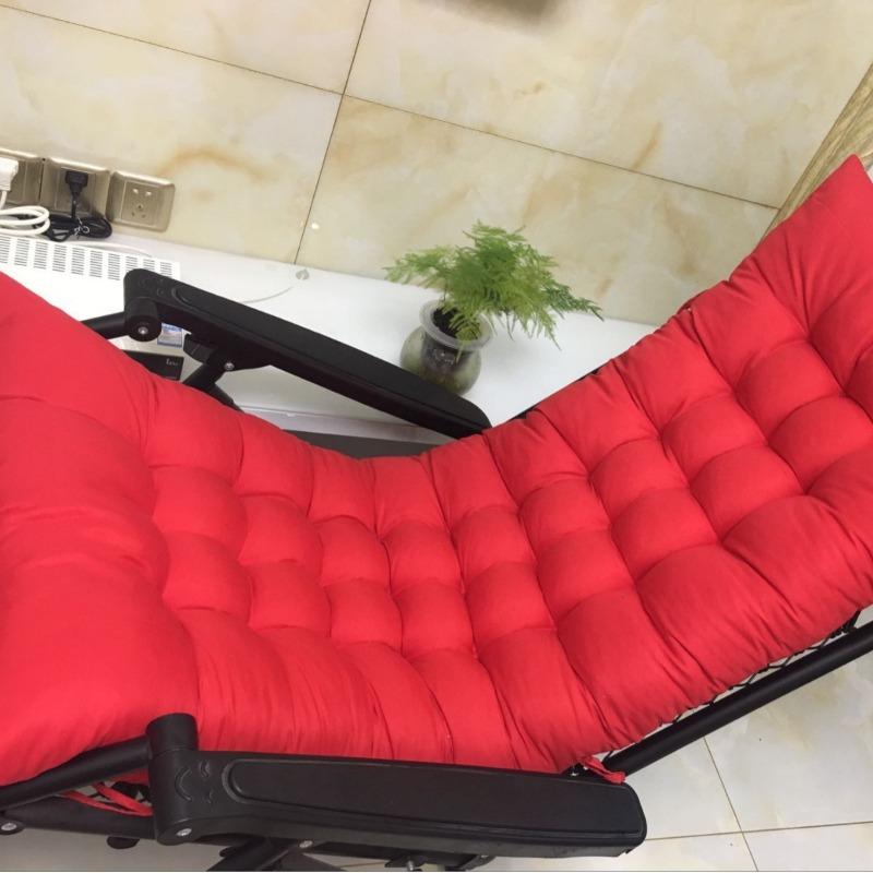 1pc Thickened recliner cushion office sofa summer lunch break rocking chair cotton cushion available on the beach