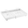 Carbon Steel Pull Out Shelving Kitchen Organizer Expandable Storage Rack for Cabinets Pantry Under Sink