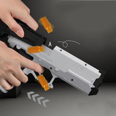 Súpravy pištolí Nylonové hračky na pištole Vystreľovacia pištoľ Mäkká guľová pištoľ na ručné ručné ťahanie Detská pištoľ na mäkké vajcia