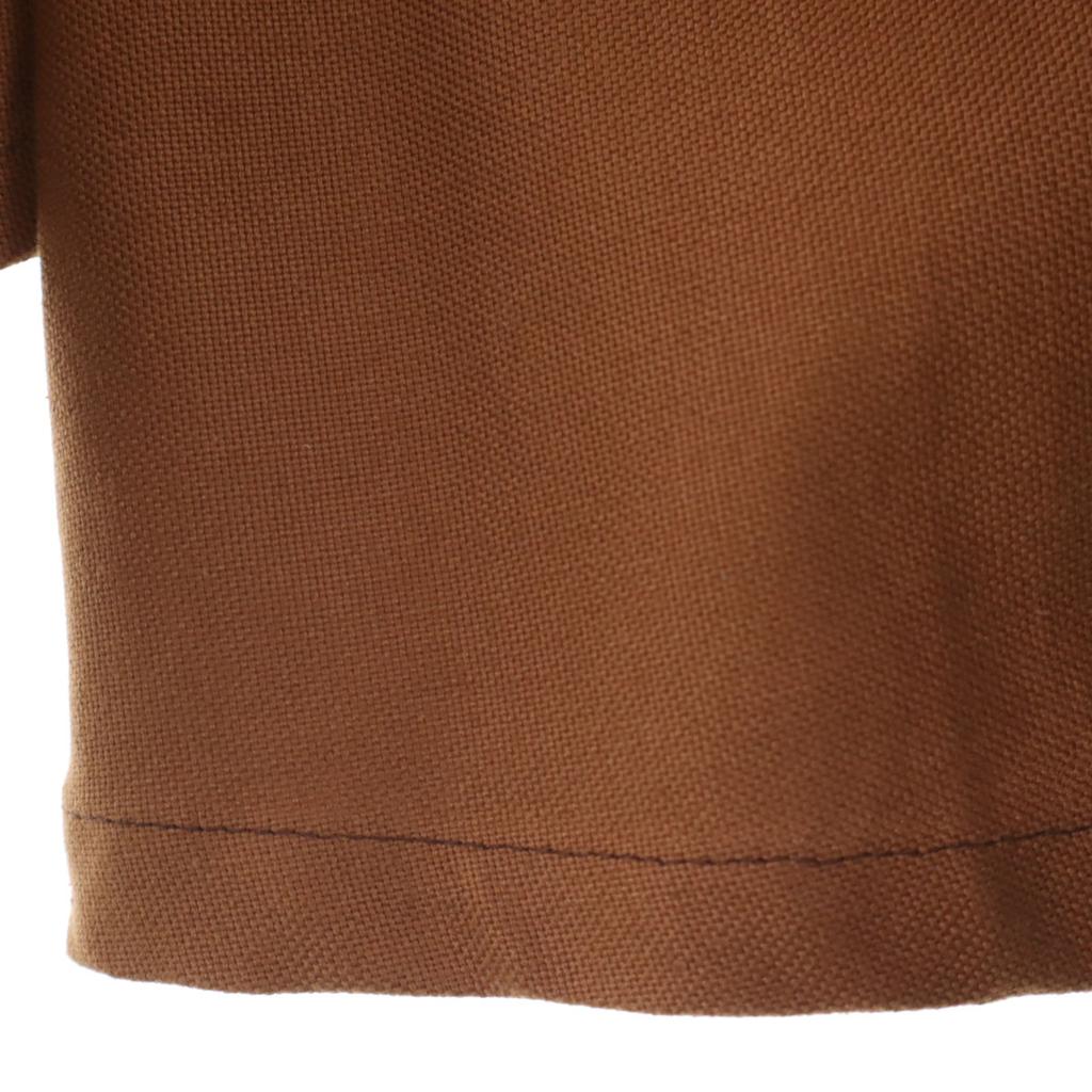 VINTAGE 70s Open color Work jacket Brown Men's Used