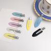 Seamlessly Acrylic Hair Clip Women Lovely Hair Barrettes Multiple Use for Various Hairstyles Portable Gift Accessory