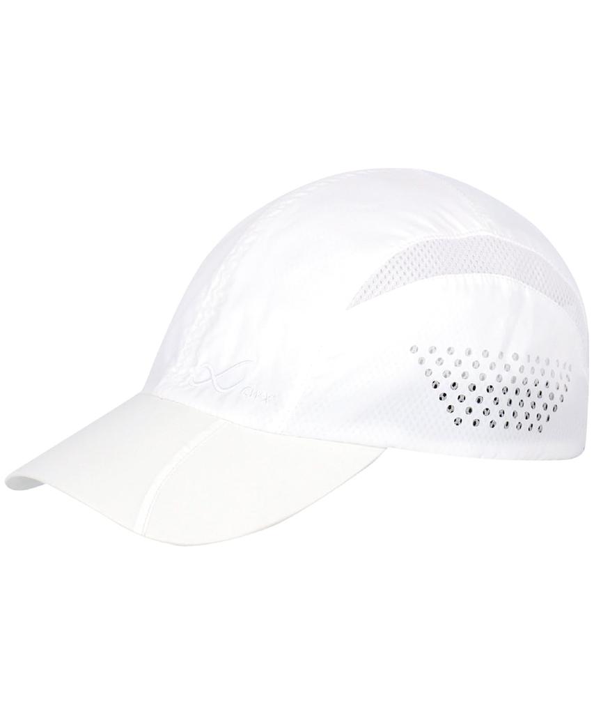 Cap with Mesh Parts and Mesh Panel of HYR430 WH CW-X/Wacoal [UNISEX] (Inner Brim) (Top Head)