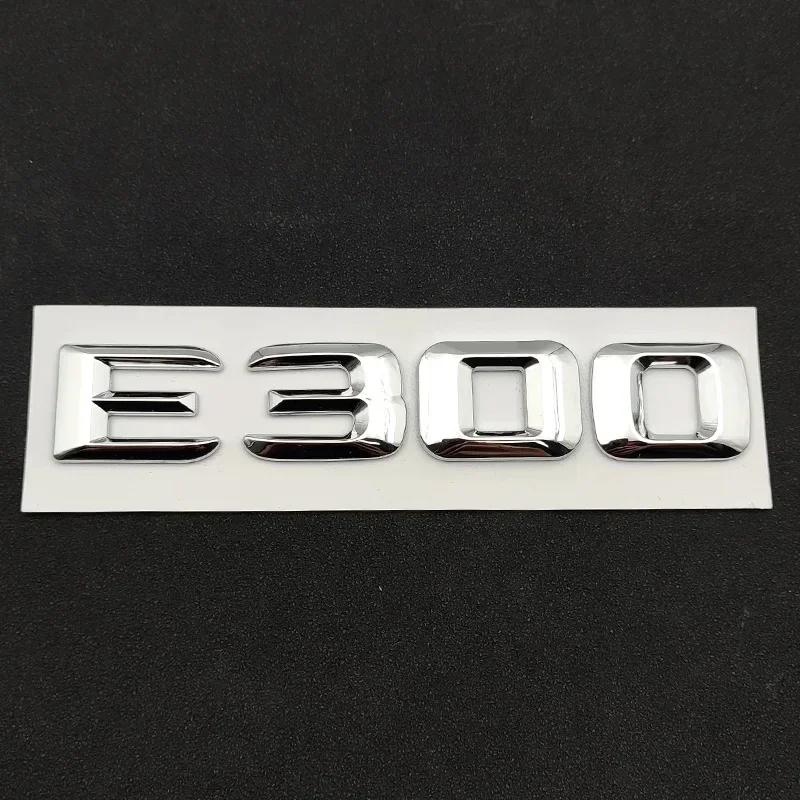 Car Trunk Letters Logo Emblem Badge Decals Sticker for Mercedes Benz E Class E200 E220 E230 E250 E260 E300 E350 E400 W212 W213