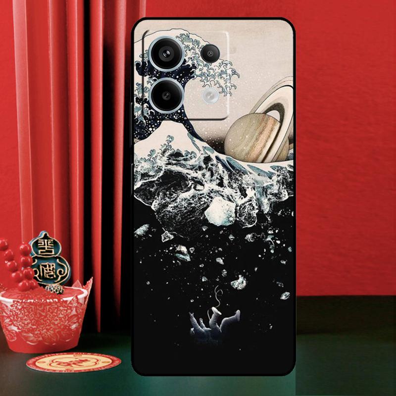 Moon Stars Space Astronaut For Xiaomi Redmi Note 13 Pro 14 12 11 9 10 9S 10S 11S 12S Redmi 13C 10C 12C 14C Phone Case