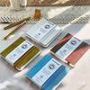 Custom Watercolor Accordion Fold Journal - 300g Paper, Compact and Convenient