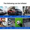 Car Tire Air Pump  Mini Portable Air Compressor Wire High Pressure Inflatable Pump  Tyre Inflator  For Car Bicycle Balls
