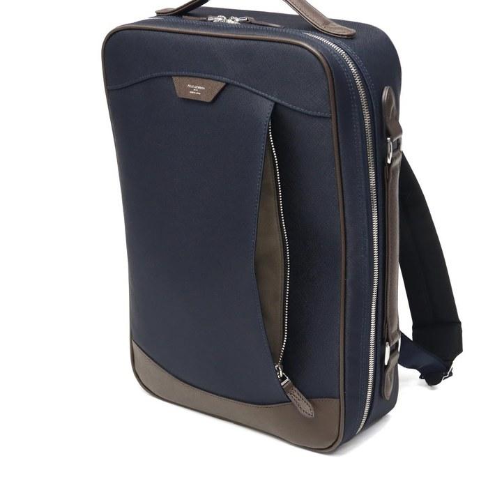 [Pelle Morbida] Capitano 2-Way Business Backpack CA305 BLACK 27x39x10cm