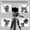 2025 Multi-Camera Mobile Phone Streaming Tripod with Fill Light and Storage Tray