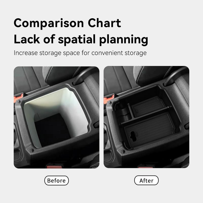 For 22-24 Volkswagen TAOS armrest box, storage box, central control storage, car supplies, modification accessories