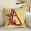 Album CoverS BBillieS EEilish Patten Square Sofa Pillow Cover Solid Color Living Room Home Decor Cushion Case