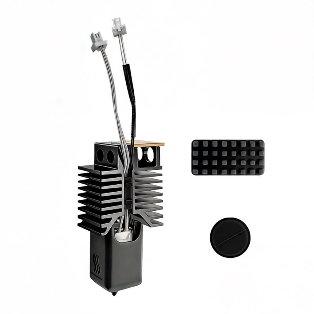 3D-Drucker Hotend-Kit Passend für Snapmaker U1 Zubehör 48W Keramikblock Hohe Durchflussrate Nanobeschichtung Aufgerüstet 0,4 mm
