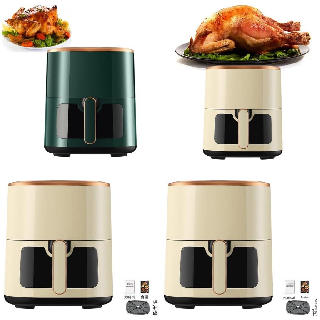 Air Fryer Household Smart Fully Automatic Visible Large Capacity Oilfree Electric Oven For Home Cooking